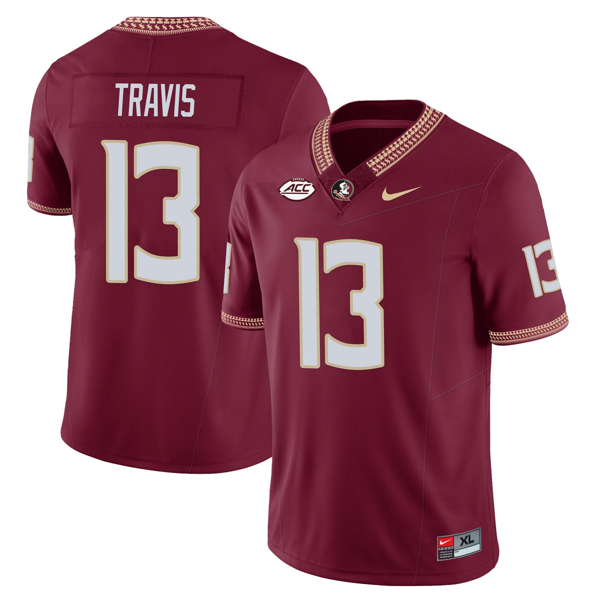 Men’s Florida State Seminoles Football Vapor Jersey – All Stitched
