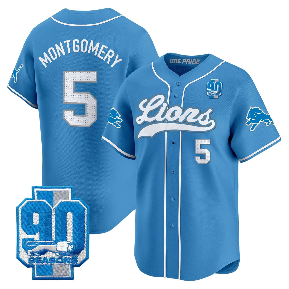DET 2025 Vapor Baseball Jersey - All Stitched