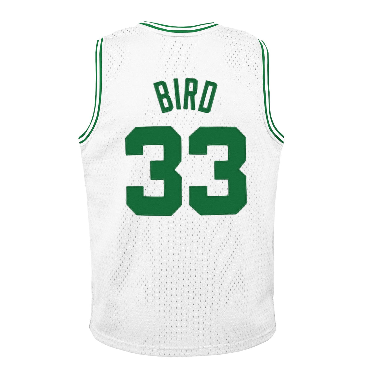 Boston Celtics Larry Bird Mitchell & Ness White 1985-86 Hardwood Classics Swingman Jersey