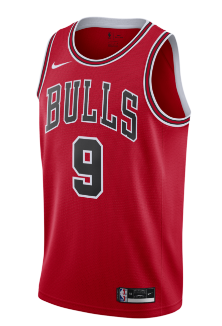 Chicago Bulls Nikola Vucevic Red Nike Swingman Icon Jersey
