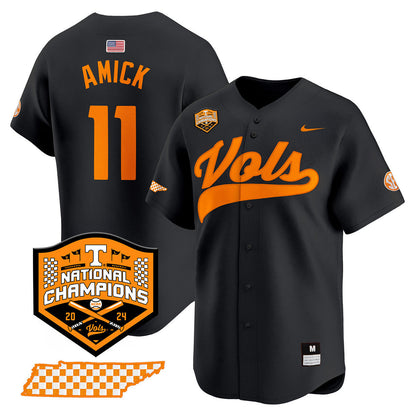 Women's Tennessee Volunteers 2024 National Champions Vapor Premier Limited Jersey - All Stitched