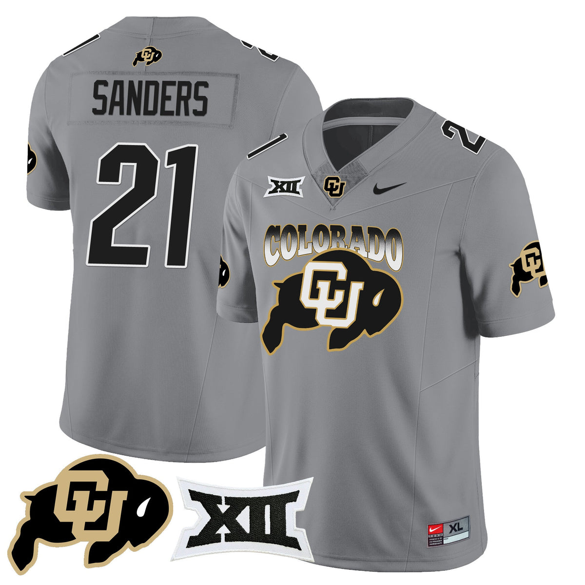 Men's Colorado Buffaloes 2024 Vapor Limited Jersey N2 - All Stitched