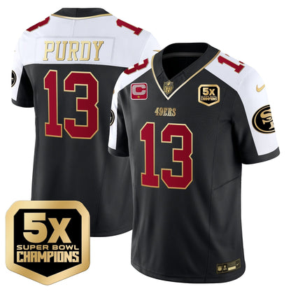 SF 5x Super Bowl Champions Vapor Limited Jersey - All Stitched