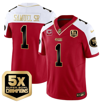 SF 5x Super Bowl Champions Vapor Limited Jersey - All Stitched