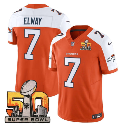 DB Super Bowl 50 Patch Vapor Limited Jersey