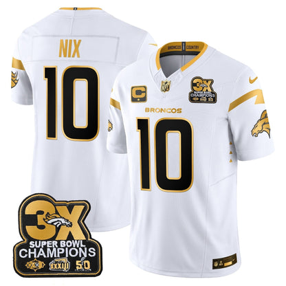 DB 3-Time Champions Patch Gold Vapor Limited Jersey
