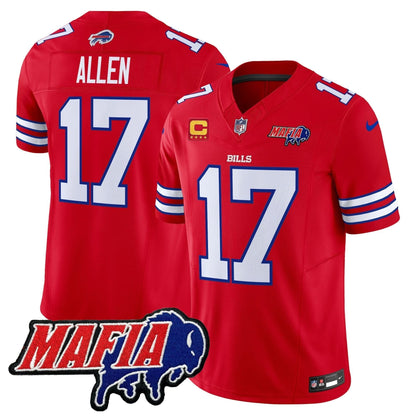 BB 2024 BUF Mafia Patch Vapor Limited Jersey