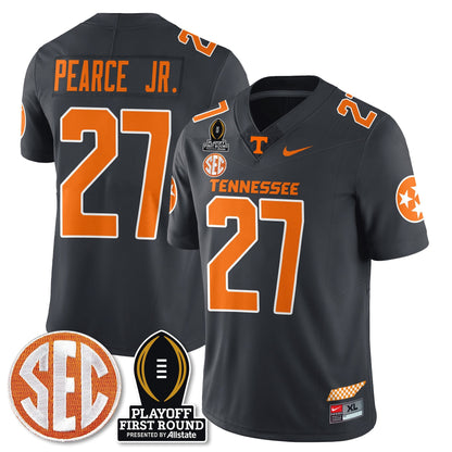 Men's Tennessee Volunteers Football Jersey - Playoff First Round Patch - All Stitched