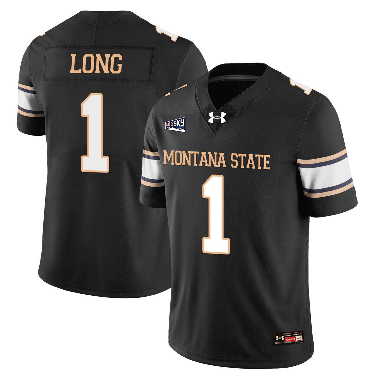 Men's Montana State Bobcat Football Jersey - All Stitched