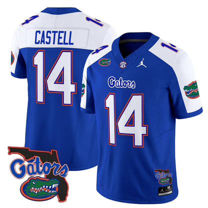 Men's Florida Gators 2025 Florida Patch Vapor Limited Jersey - All Stitched