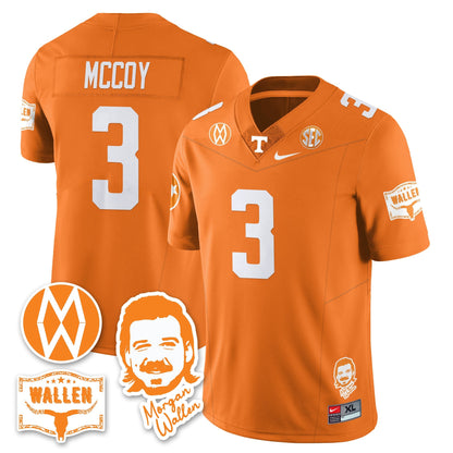 Women's Tennessee Volunteers Morgan Wallen 2025 Jersey - All Stitched