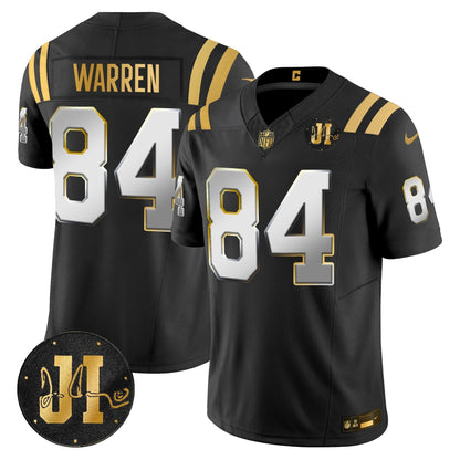 IND 2025 Jim Irsay Patch Gold Vapor Limited Jersey
