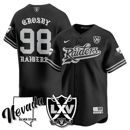 LVR Born x Raised Baseball Jersey - All Stitched