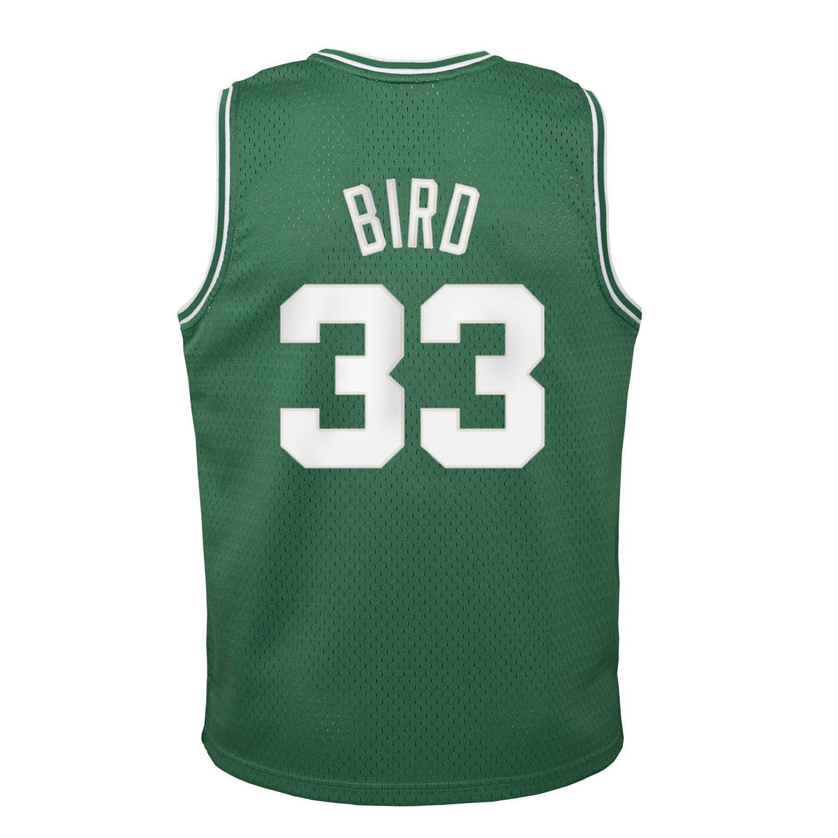 Boston Celtics Larry Bird Mitchell & Ness Kelly Green 1985-86 Hardwood Classics Swingman Jersey