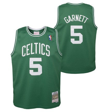 Boston Celtics Kevin Garnett Mitchell & Ness Kelly Green 2007-08 Hardwood Classics Swingman Jersey