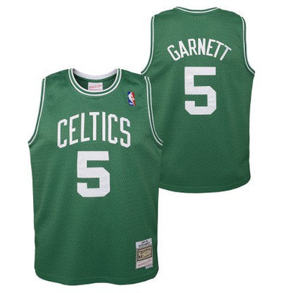 Boston Celtics Kevin Garnett Mitchell & Ness Kelly Green 2007-08 Hardwood Classics Swingman Jersey