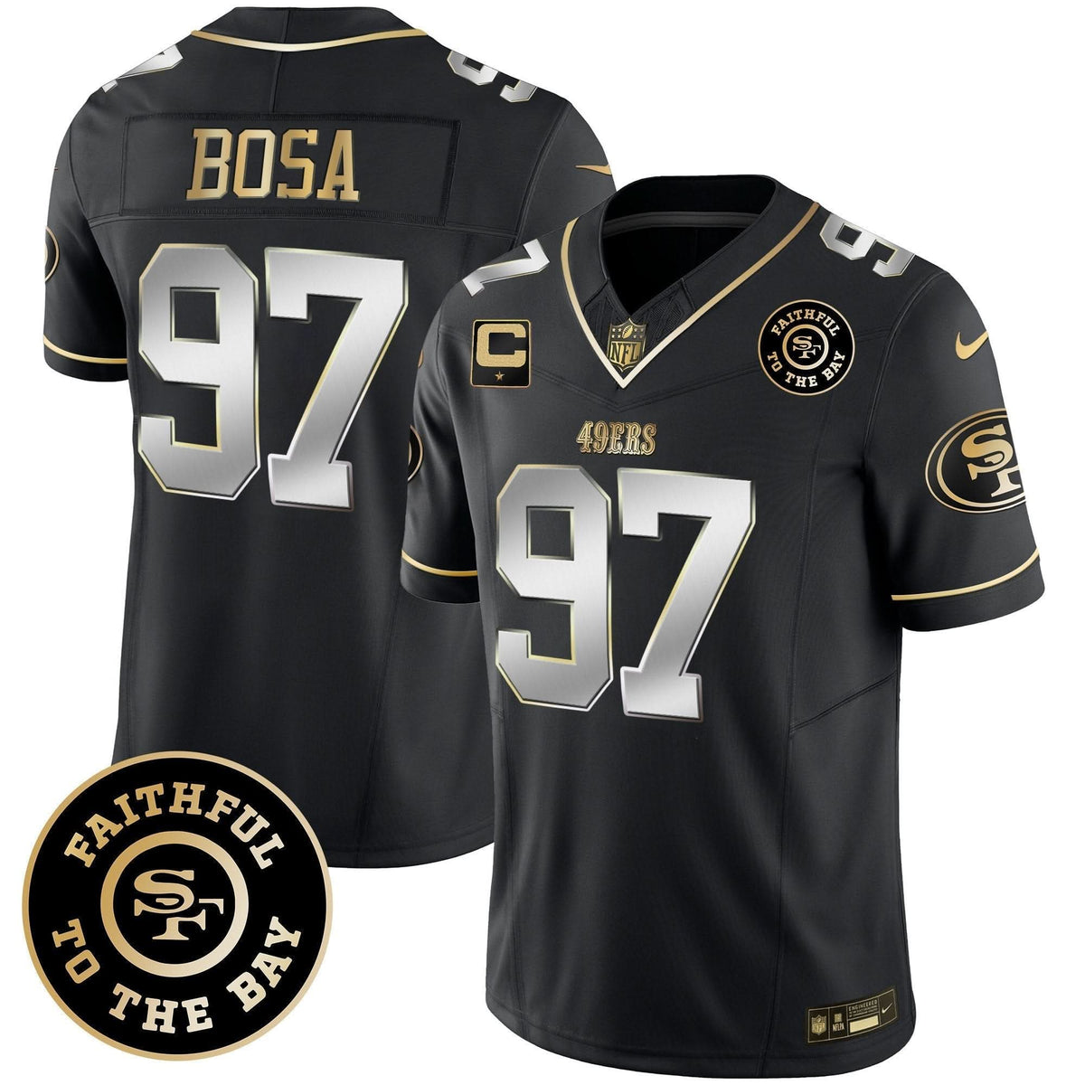 SF Faithful To The Bay Patch Vapor Limited Jersey V6