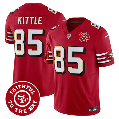 SF Throwback Faithful To The Bay Patch Vapor Limited Jersey