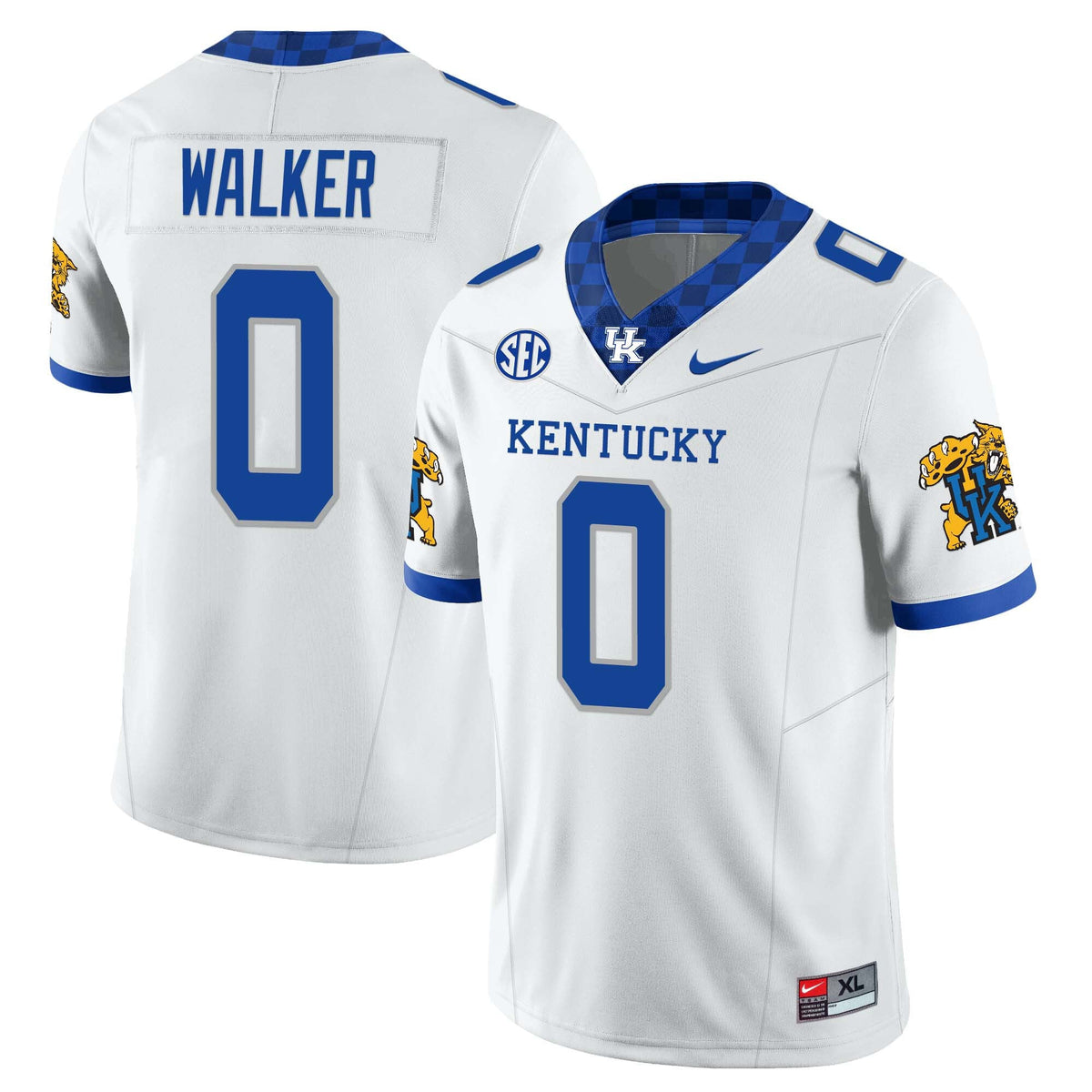 Men’s Kentucky Wildcats Football Jersey – All Stitched