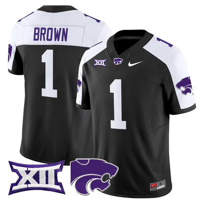 Men's Kansas State Wildcats 2025 Vapor Limited Jersey - All Stitched