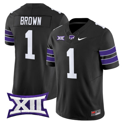 Men's Kansas State Wildcats 2025 Vapor Limited Jersey - All Stitched
