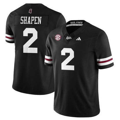 Women's Mississippi State Football "Darkness" Limited Jersey - All Stitched