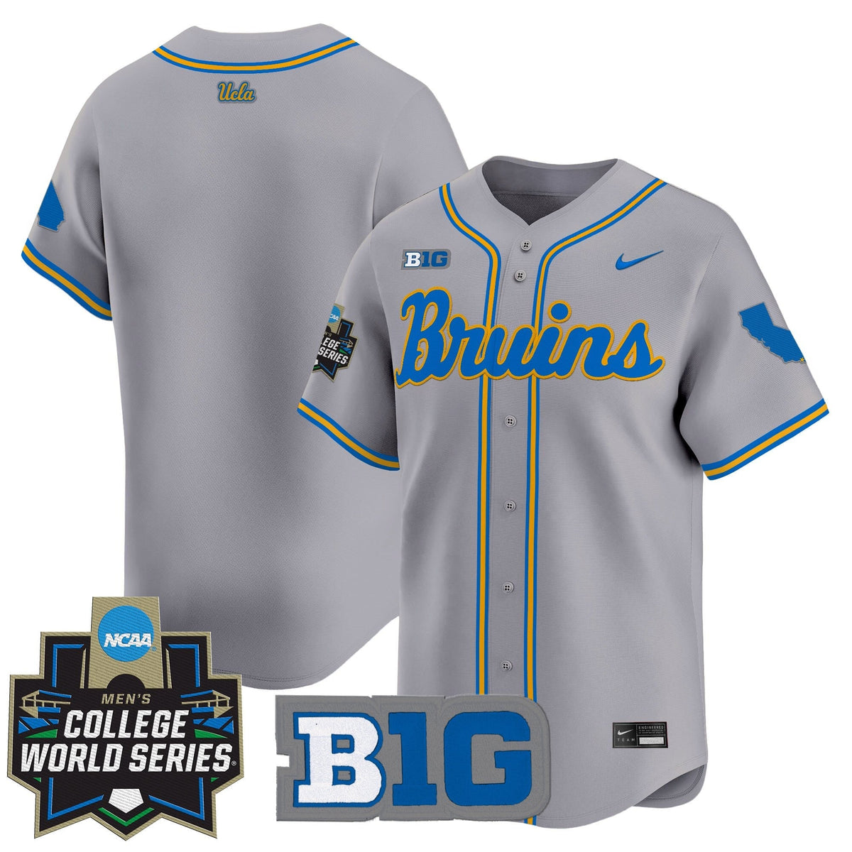 Women's UCLA Bruins 2025 World Series Vapor Premier Limited Jersey - All Stitched