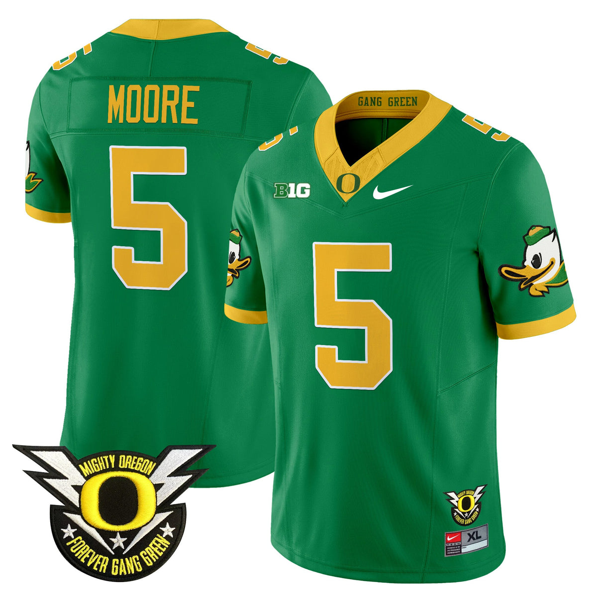 Men's Oregon Ducks 2025 Vapor Limited Jersey V2 - All Stitched