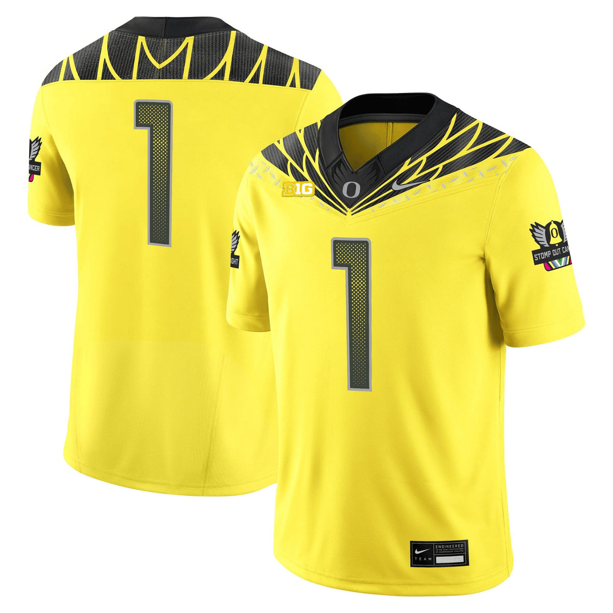 Men's Oregon Ducks 2025 Vapor Limited Jersey V2 - All Stitched