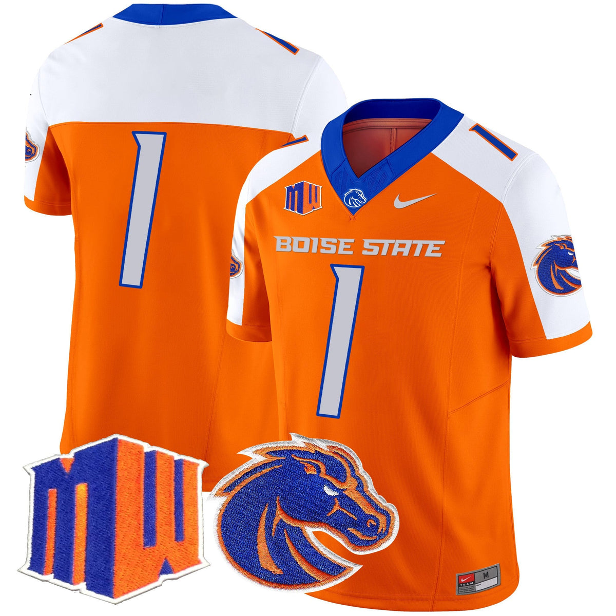 Men's Boise State Broncos 2025 Vapor Limited Jersey - All Stitched