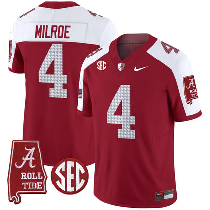 Men's Alabama Crimson Tide Pro Combat Vapor Limited Jersey - All Stitched
