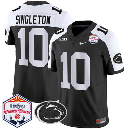 Men's Penn State Nittany Lions 2024 The Fiesta Bowl Patch Vapor Limited Jersey - All Stitched