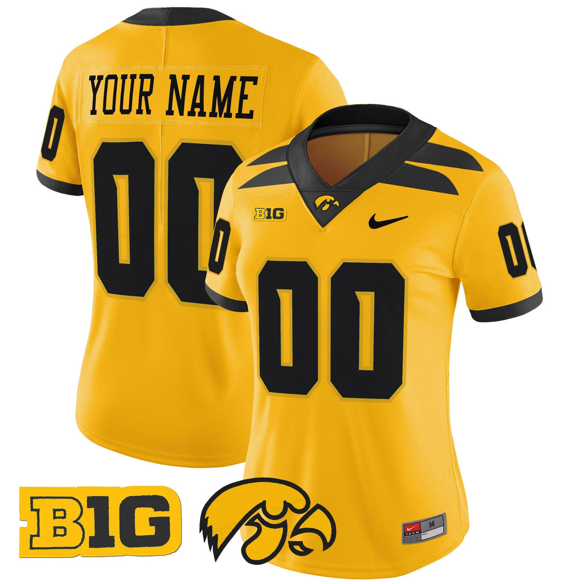 Iowa Hawkeyes 2024 Vapor Limited Custom Jersey - All Stitched