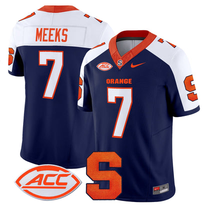 Men's Syracuse Orange 2024 Vapor Limited Jersey - All stitched