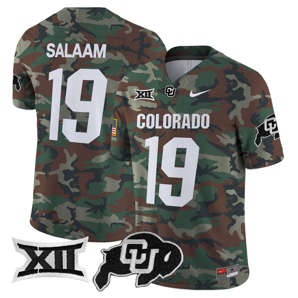 Colorado Buffaloes 2024 Military Vapor Limited Jersey - All Stitched
