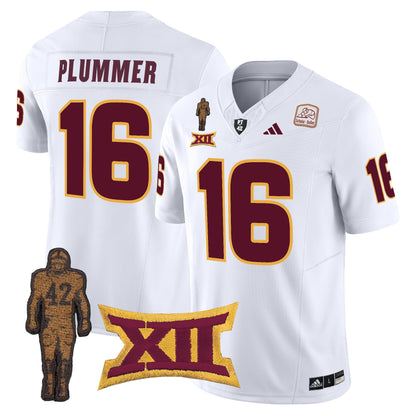 Men's Arizona State Sun Devils 2024 Pat Tillman Honoring Patch Vapor Limited Jersey - All Stitched