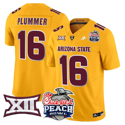 Men's Arizona State Sun Devils 2025 Peach Bowl Vapor Limited Jersey - All Stitched