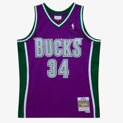 Milwaukee Bucks Swingman Jersey Ray Allen 2001 02 | Stitched Jersey RTJS 11971